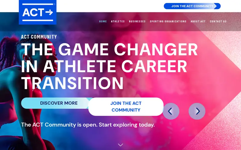 Screenshot of Act