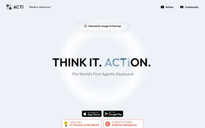 Screenshot of Acti