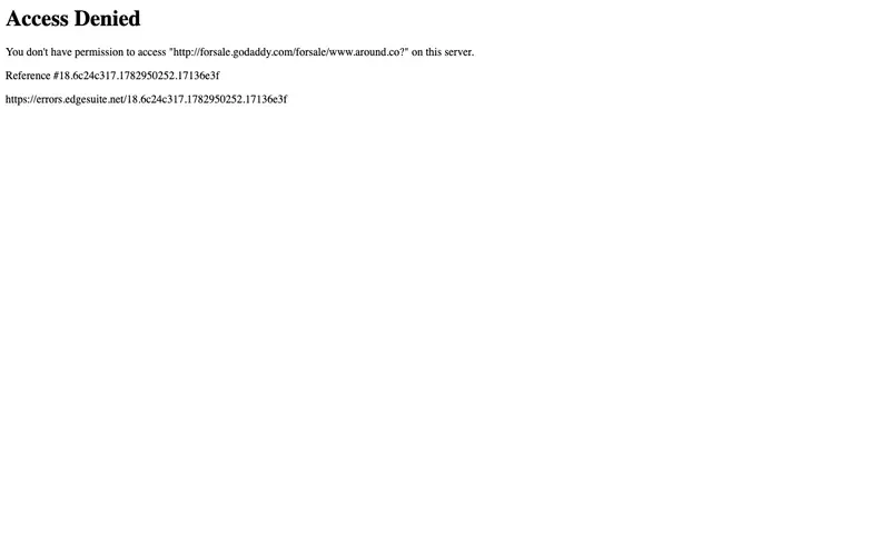 Screenshot of Around