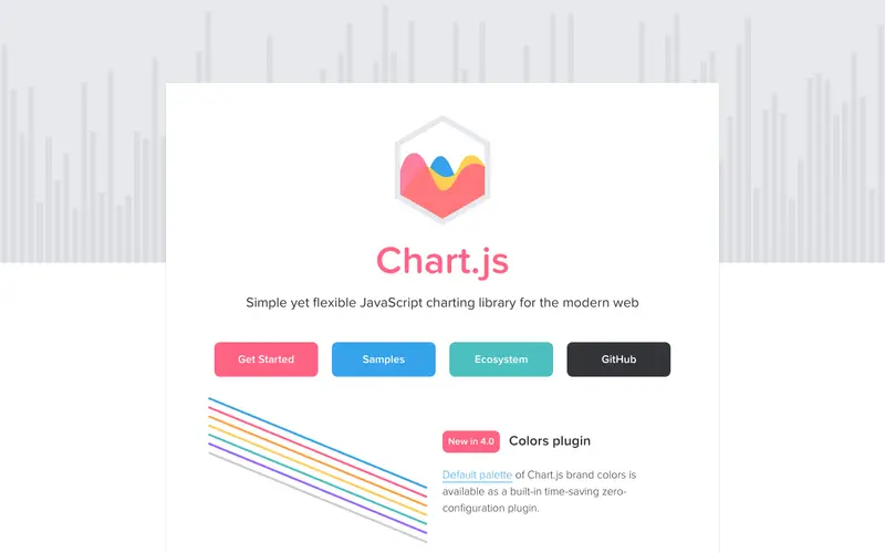 Screenshot of Chart.js