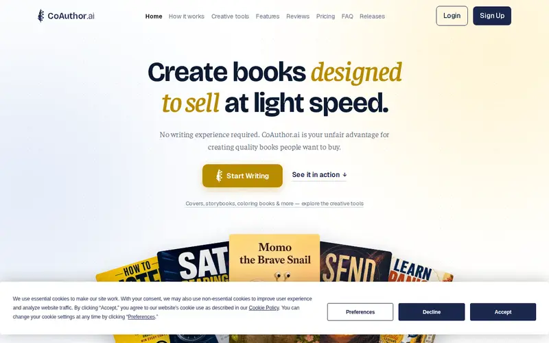 Screenshot of Coauthor