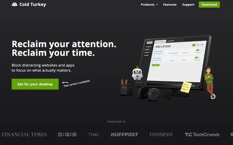 Screenshot of Cold Turkey Blocker