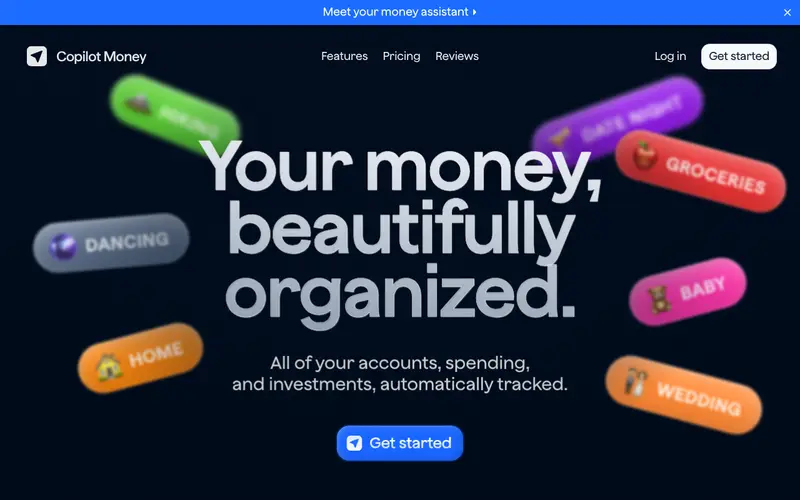 Screenshot of Copilot Money