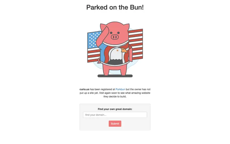 Screenshot of Curio
