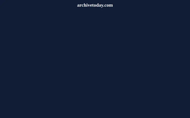 Screenshot of Archive Today
