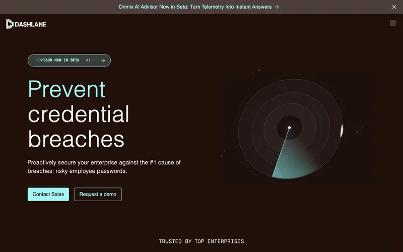 Screenshot of Dashlane