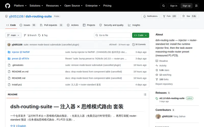 Screenshot of DSH Routing Suite