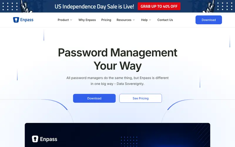 Screenshot of Enpass