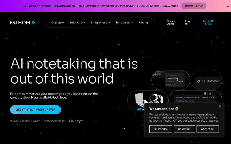Screenshot of Fathom 3.0
