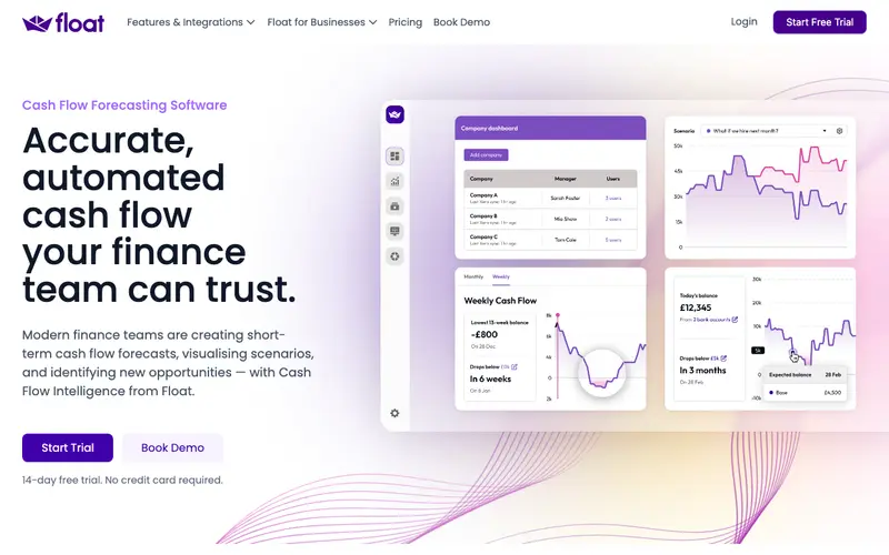 Screenshot of Float