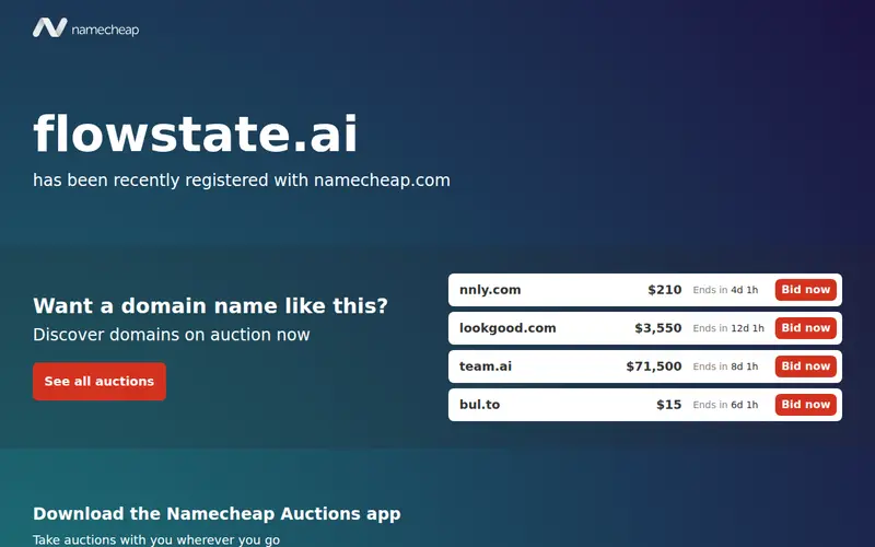 Screenshot of FlowState