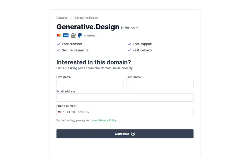 Screenshot of Generative Design Explorer
