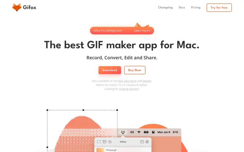 Screenshot of Gifox