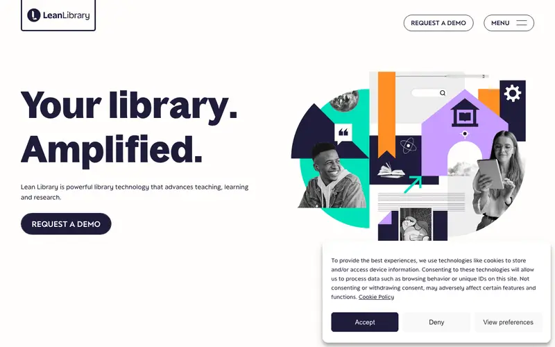 Screenshot of Lean Library