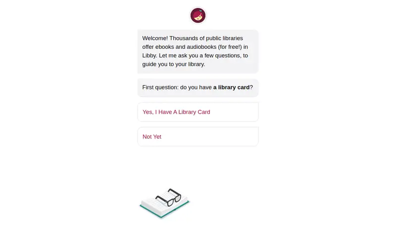 Screenshot of Libby