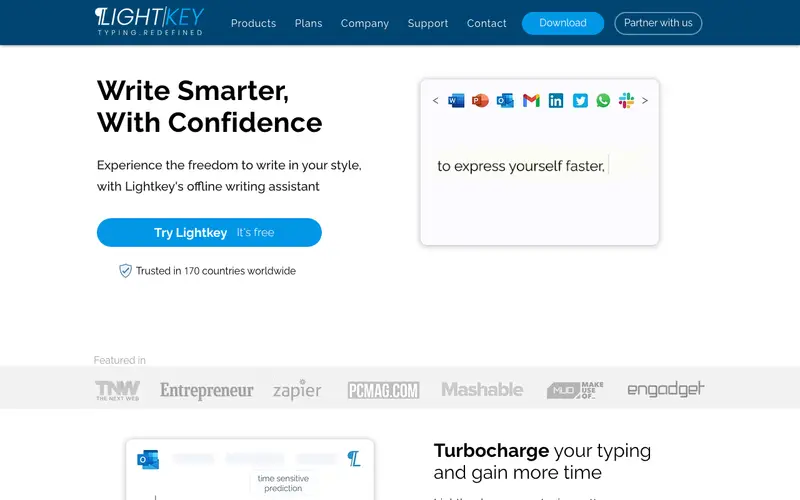 Screenshot of Lightkey