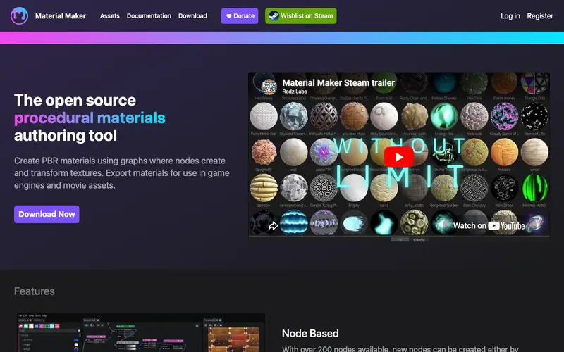 Screenshot of Material Maker