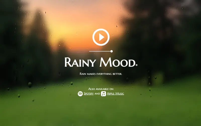 Screenshot of Rainy Mood