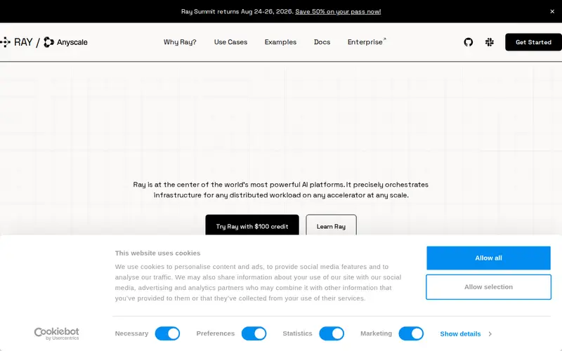 Screenshot of Ray