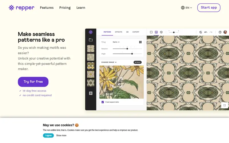 Screenshot of Repper