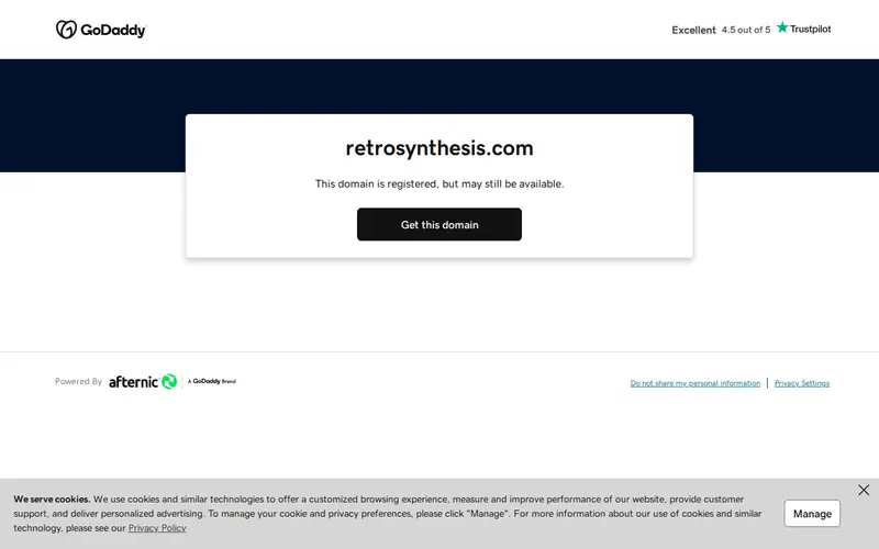 Screenshot of Retrosynthesis Lab