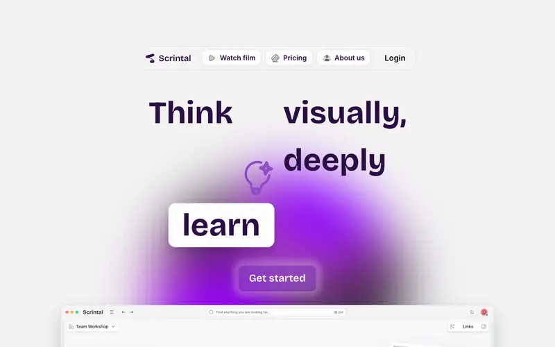 Screenshot of Scrintal