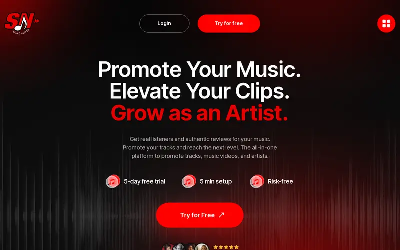Screenshot of Songnotes