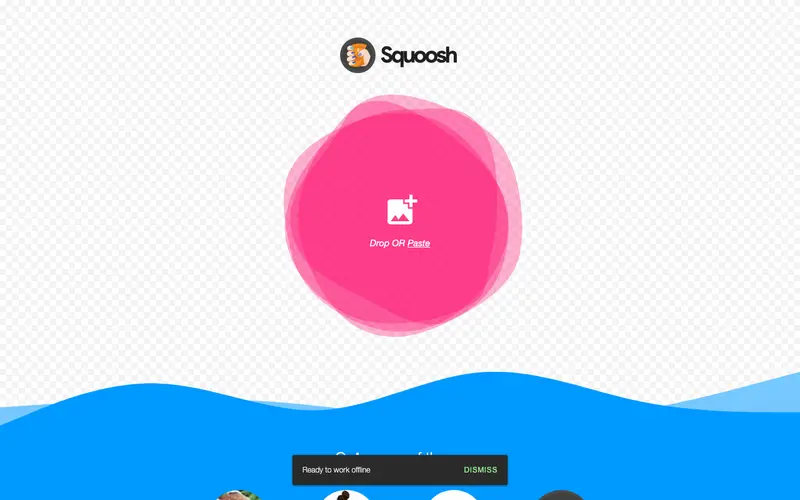 Screenshot of Squoosh
