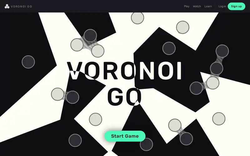 Screenshot of Voronoi Go