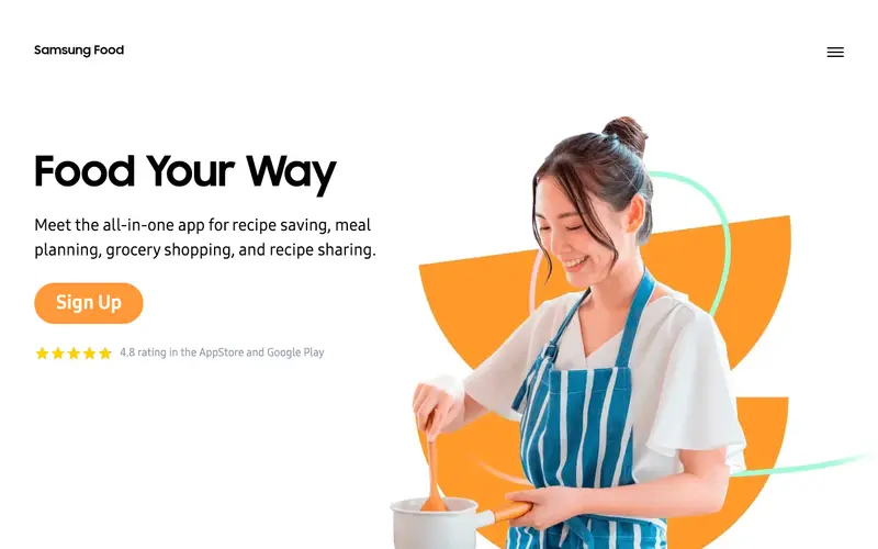 Screenshot of Whisk